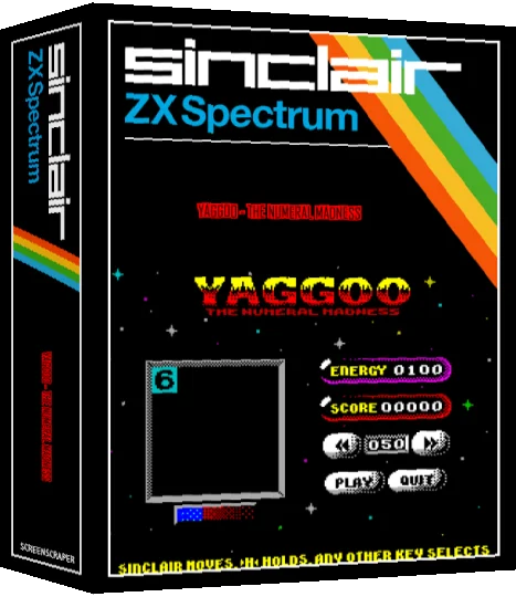 Yaggoo - The Numeral Madness — box-3D (SS)