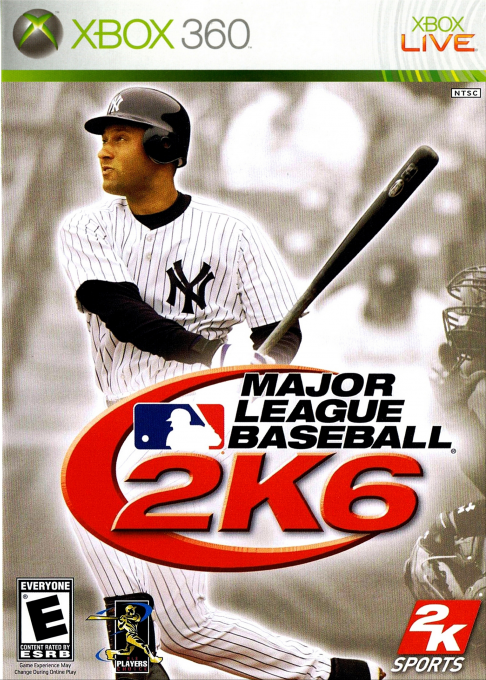 Major League Baseball 2K6 box art