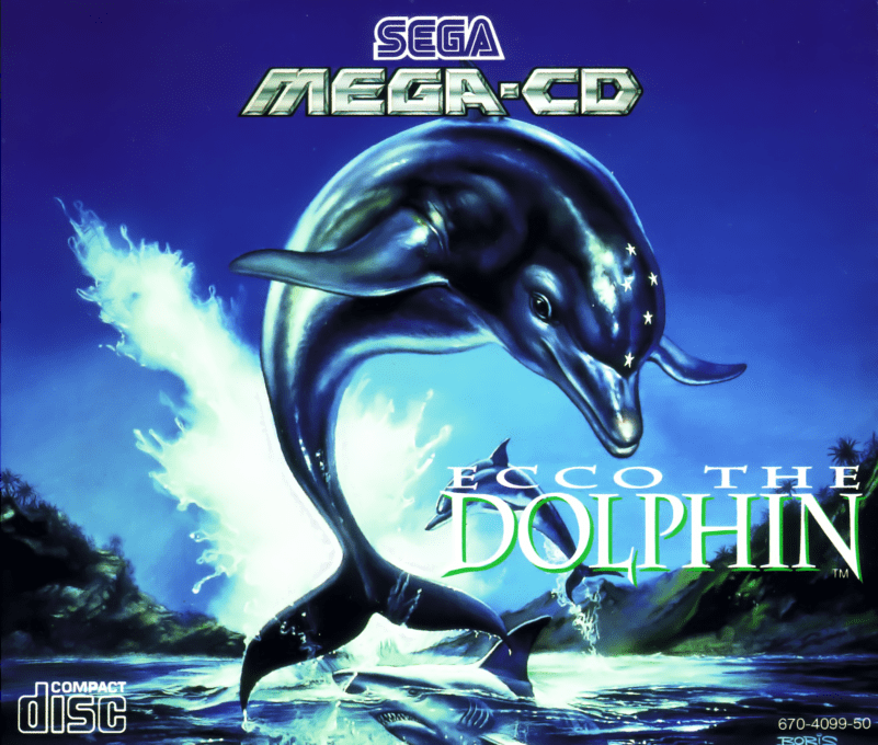 Ecco the Dolphin — box-2D (EU)