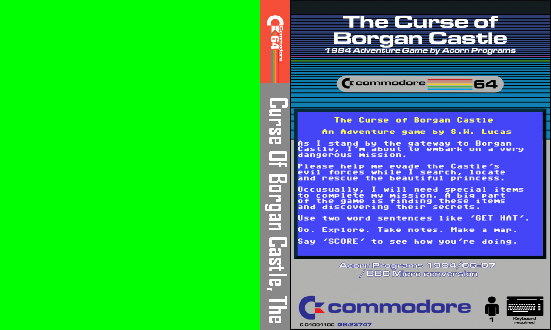The Curse of Borgan Castle — box-texture (CUS)