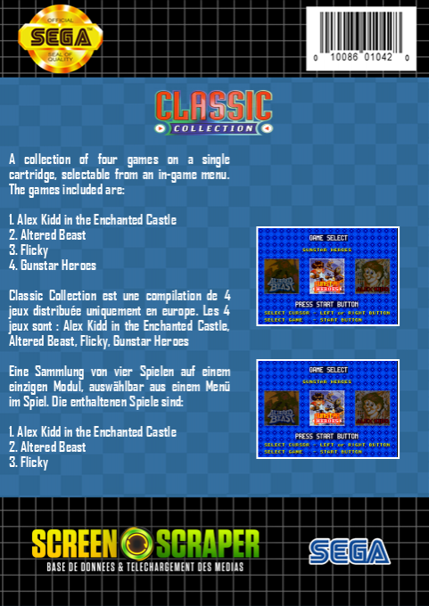 Classic Collection — box-2D-back (SS)