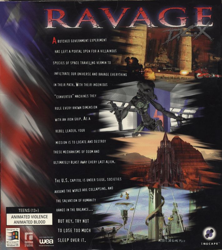 Ravage D.C.X — box-2D-back (WOR)