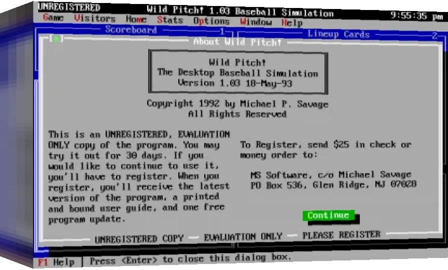Wild Pitch! — box-3D (WOR)