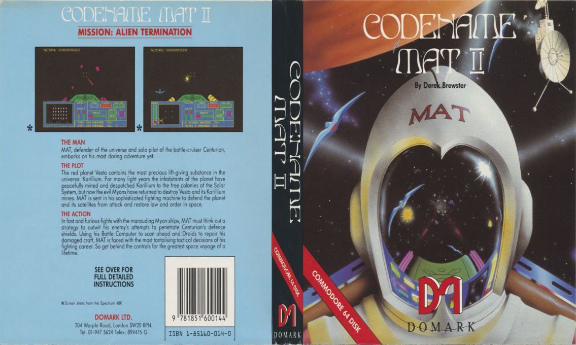 Codename Mat 2 — box-texture (EU)