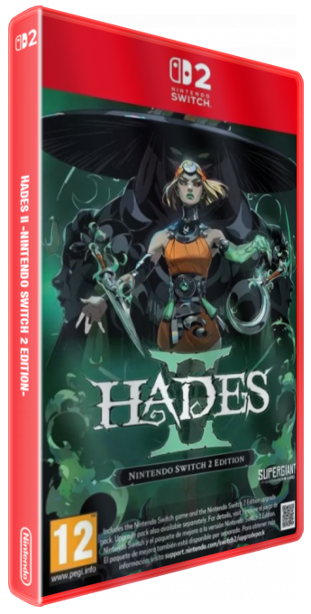 Hades II -Nintendo Switch 2 Edition- — box-3D (EU)
