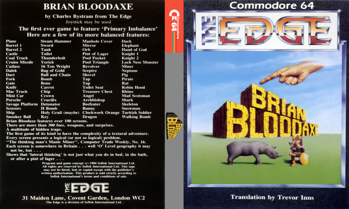 Brian Bloodaxe — box-texture (EU)