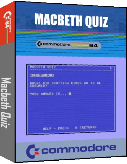 Macbeth Quiz — box-3D (CUS)