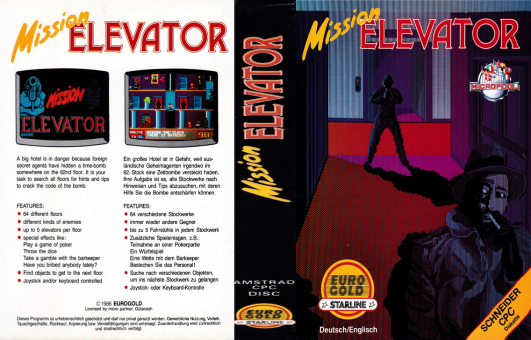 Mission Elevator — box-texture (EU)