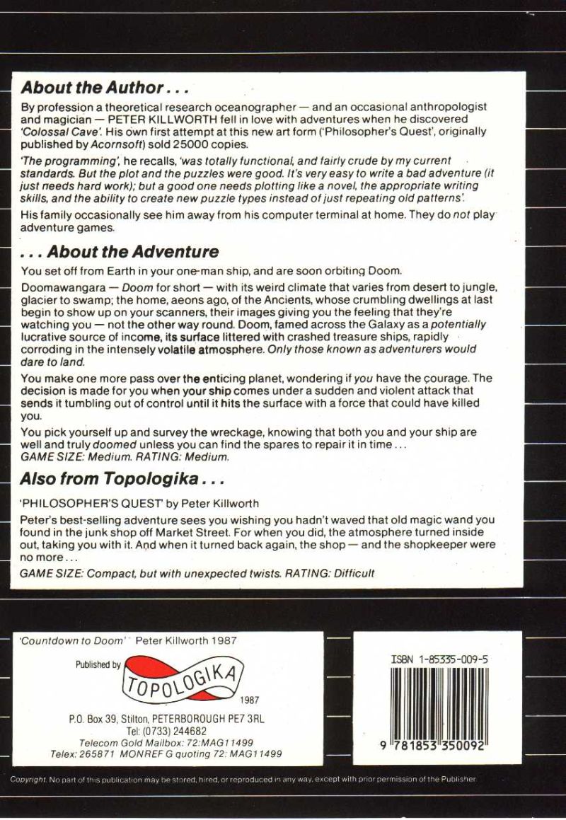 Countdown To Doom — box-2D-back (UK)