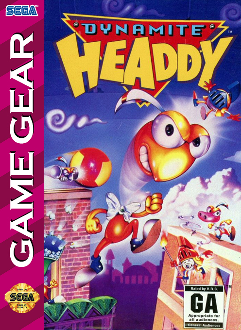 Dynamite Headdy box art