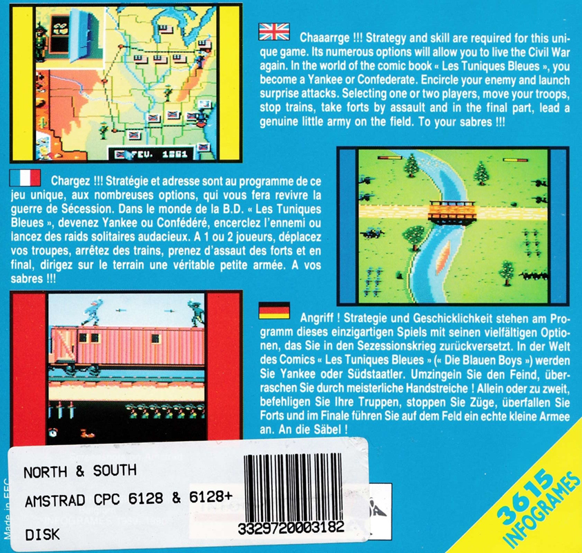 North and South — box-2D-back (EU)