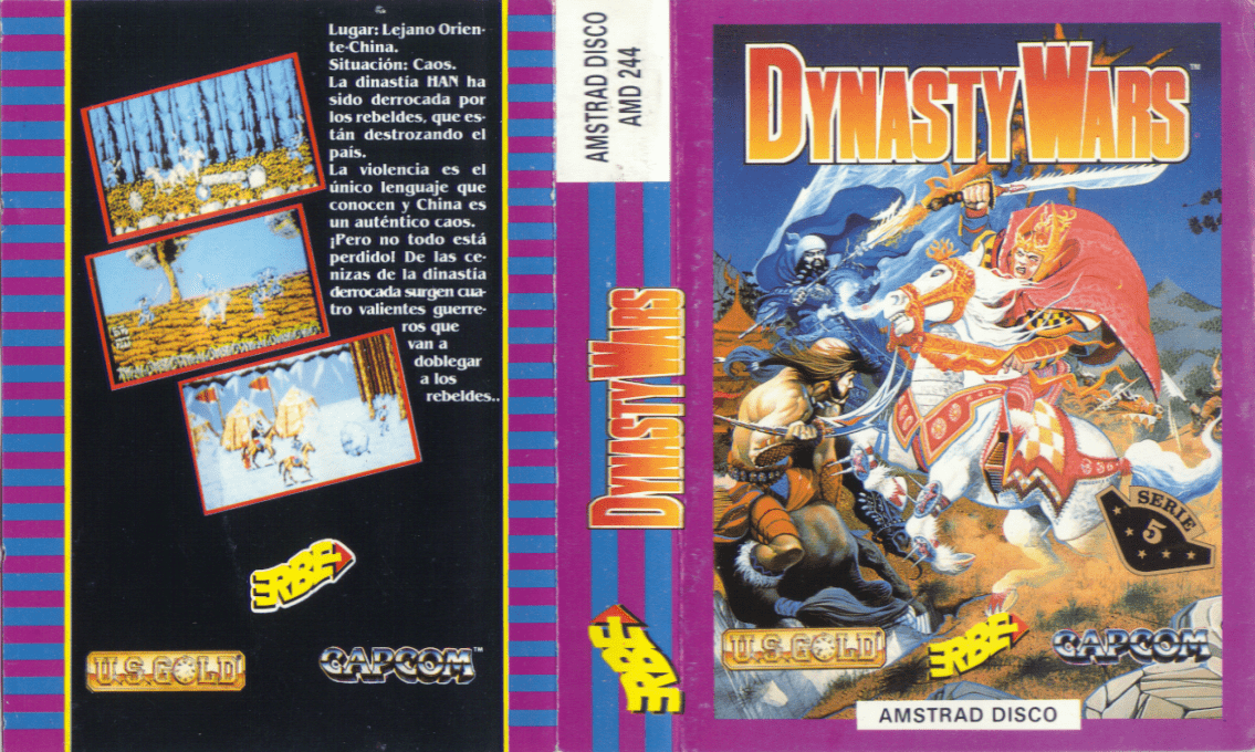 Dynasty Wars — box-texture (SP)