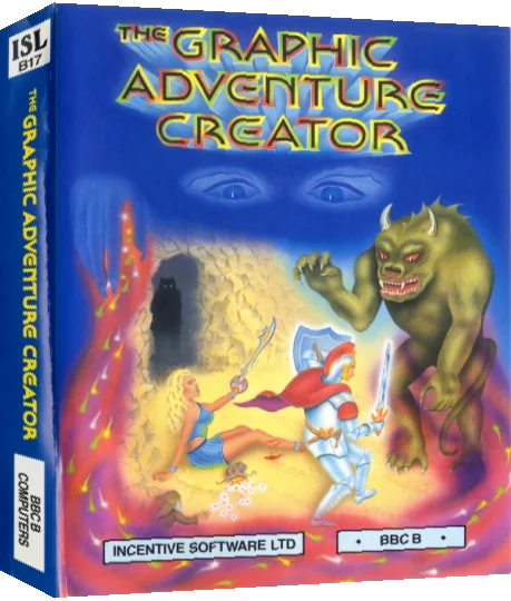 Graphics Adventure Creator, The — box-3D (WOR)