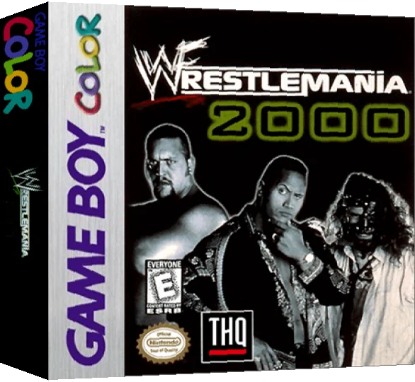 WWF WrestleMania 2000 — box-3D (US)