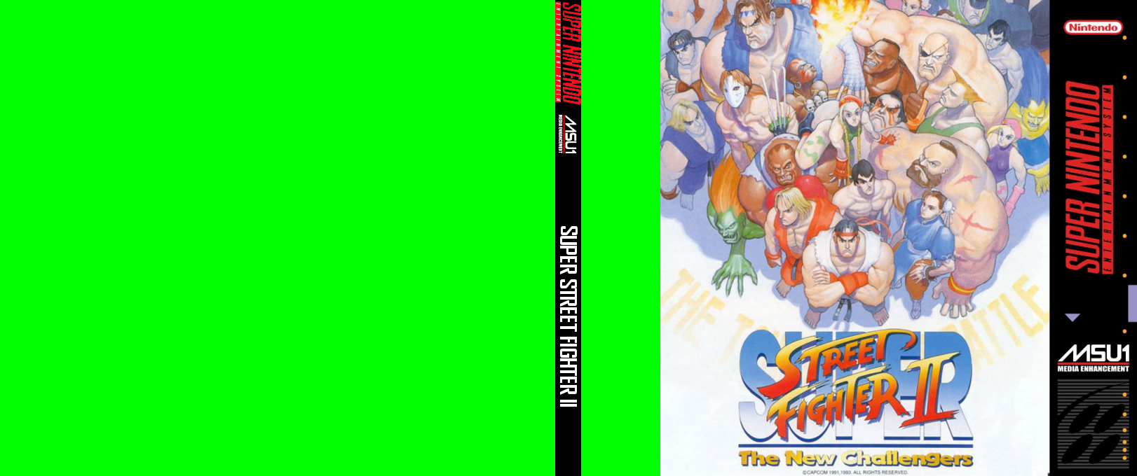 Super Street Fighter 2 — box-texture (US)
