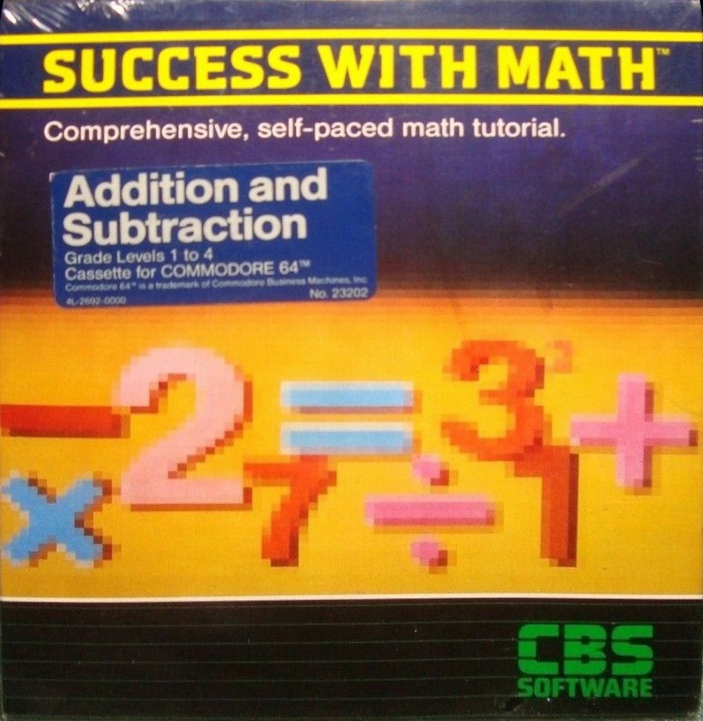 Success With Math : Addition and Subtraction box art