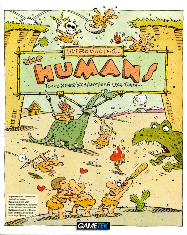 Humans, The box art