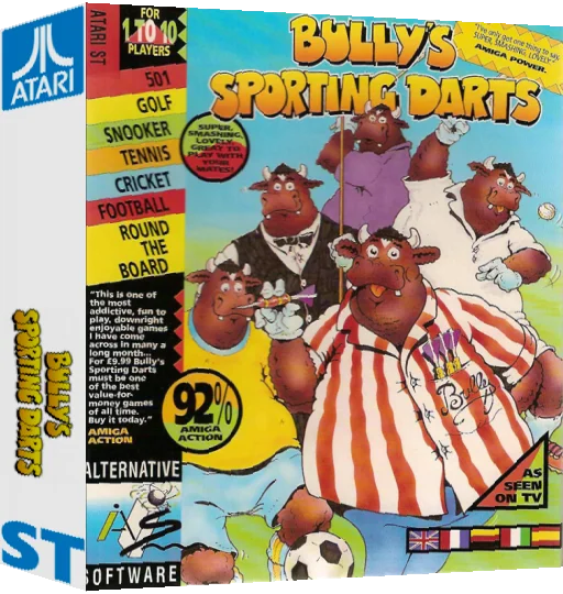 Bully's Sporting Darts — box-3D (EU)