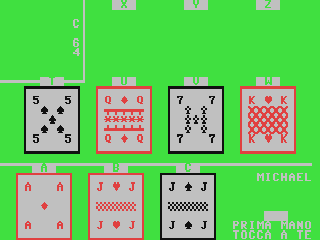 Gioco della Scopa a Tre Carte — ss (IT)