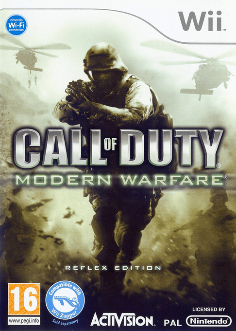 Call of Duty - Modern Warfare - Reflex — box-2D (EU)