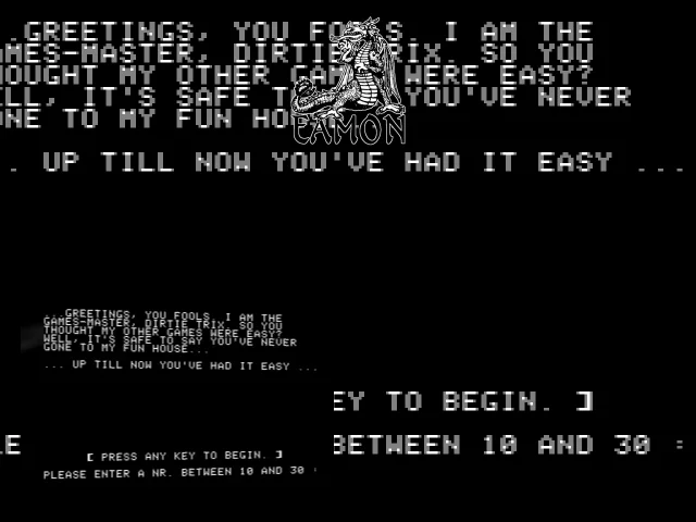 Eamon 176 - Dirtie Trix's Mad Maze — mixrbv2 (WOR)