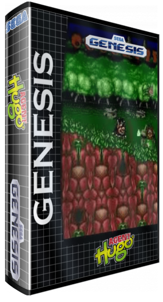 Agent Hugo - In The World Of Dinosaurs — box-3D (SS)