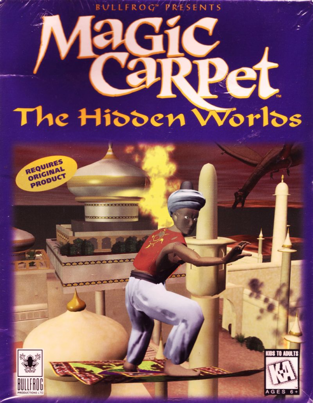 Magic Carpet - Hidden Worlds box art