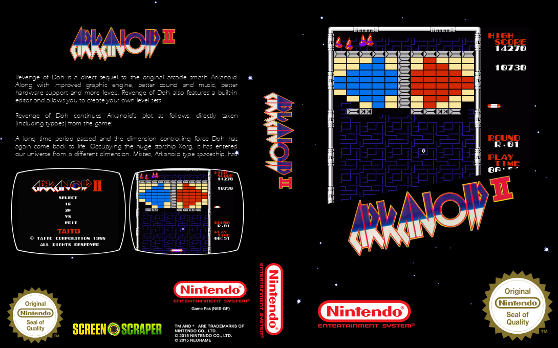 Arkanoid II — box-texture (SS)