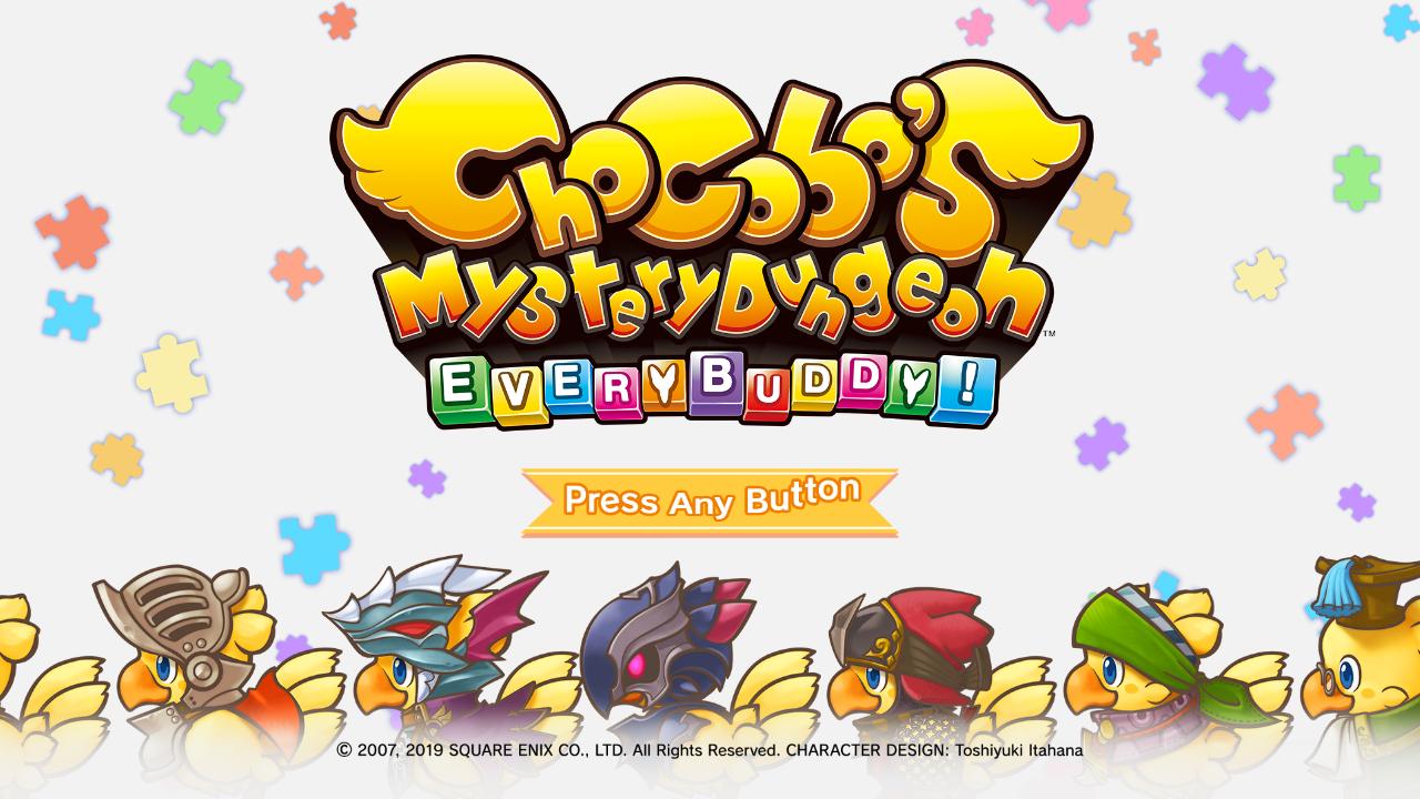 Chocobo's Mystery Dungeon EVERY BUDDY! — sstitle (WOR)