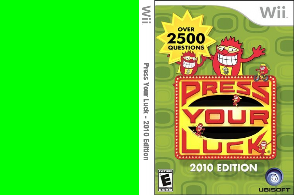 Press Your Luck - 2010 Edition — box-texture (US)