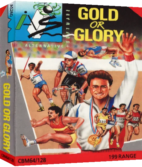 For Gold Or Glory — box-3D (EU)