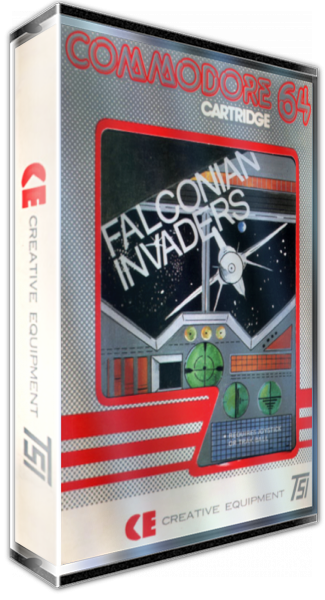 Falconian Invaders — box-3D (US)