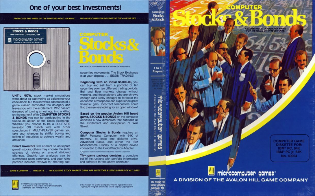 Computer Stocks And Bonds — box-texture (US)