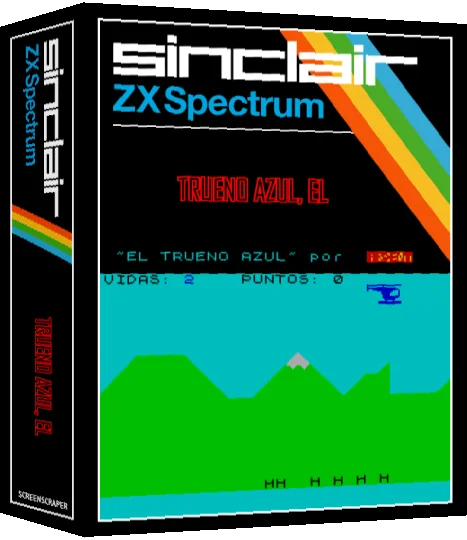 Trueno Azul, El — box-3D (SS)