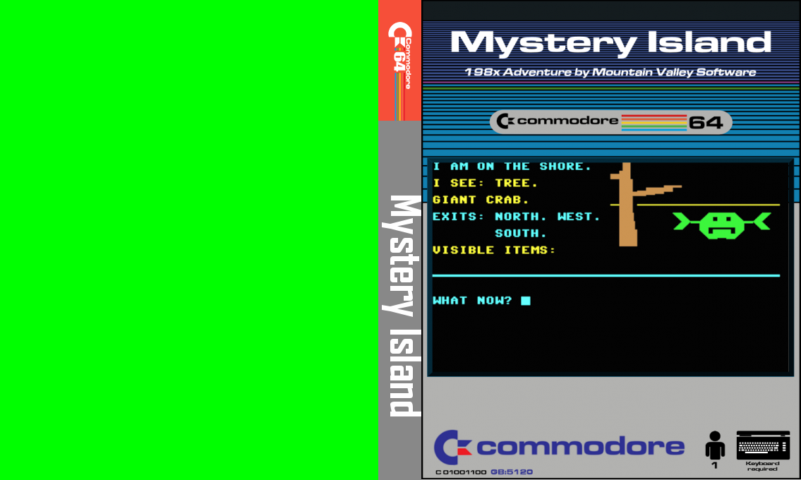 Mystery Island — box-texture (CUS)