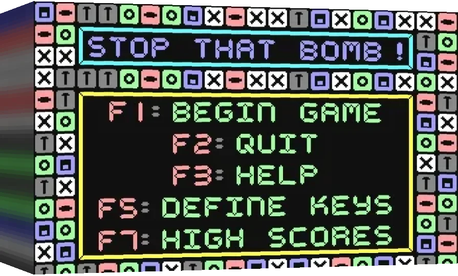 Stop That Bomb! — box-3D (WOR)