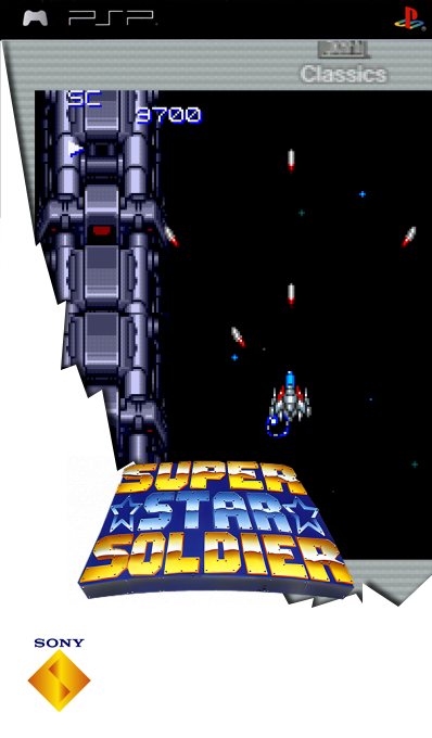 Super Star Soldier — box-2D (SS)