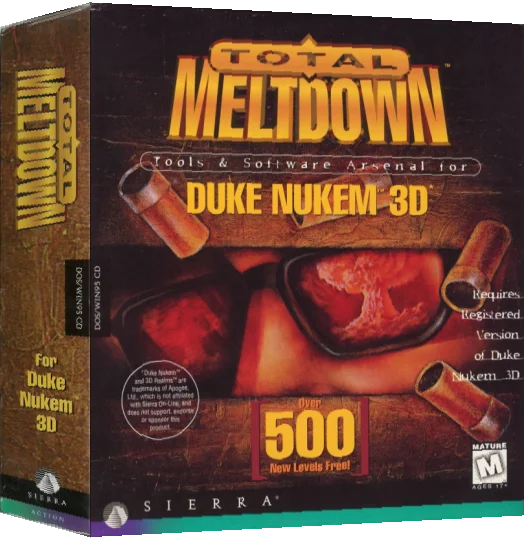 Total Meltdown — box-3D (US)
