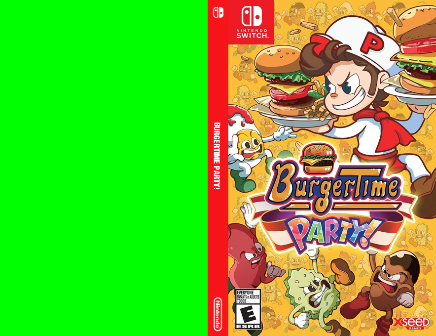 Burgertime Party! — box-texture (US)