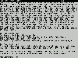 ZxZvm - In the SpotLight - An Unexpected Intelligence Test — ss (WOR)