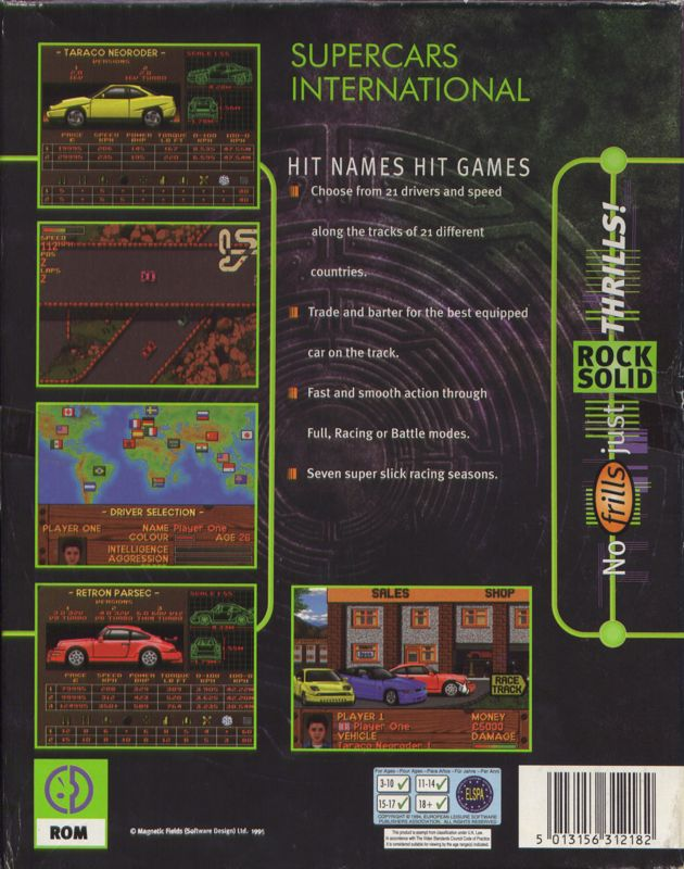 Supercars International — box-2D-back (EU)
