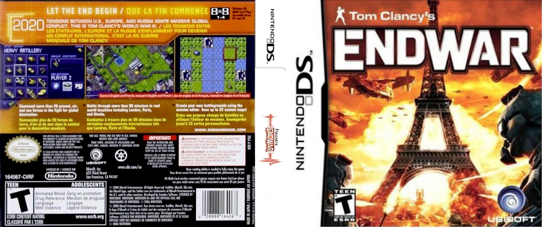 Tom Clancy's EndWar — box-texture (US)