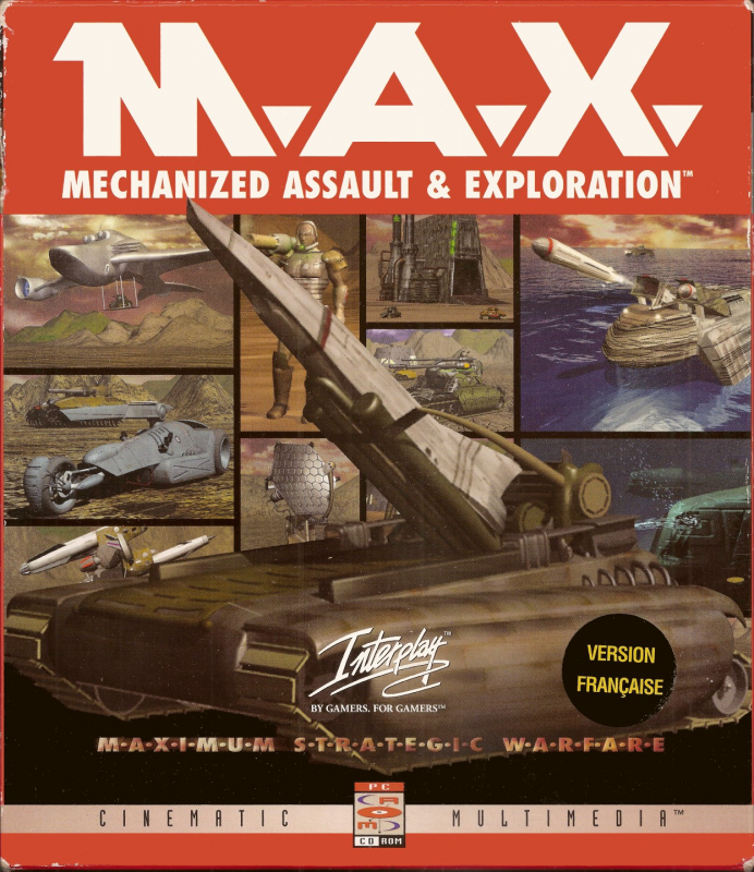 Max - Mechanized Assault And Exploration — box-2D (FR)