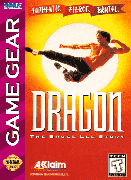 Dragon - The Bruce Lee Story box art