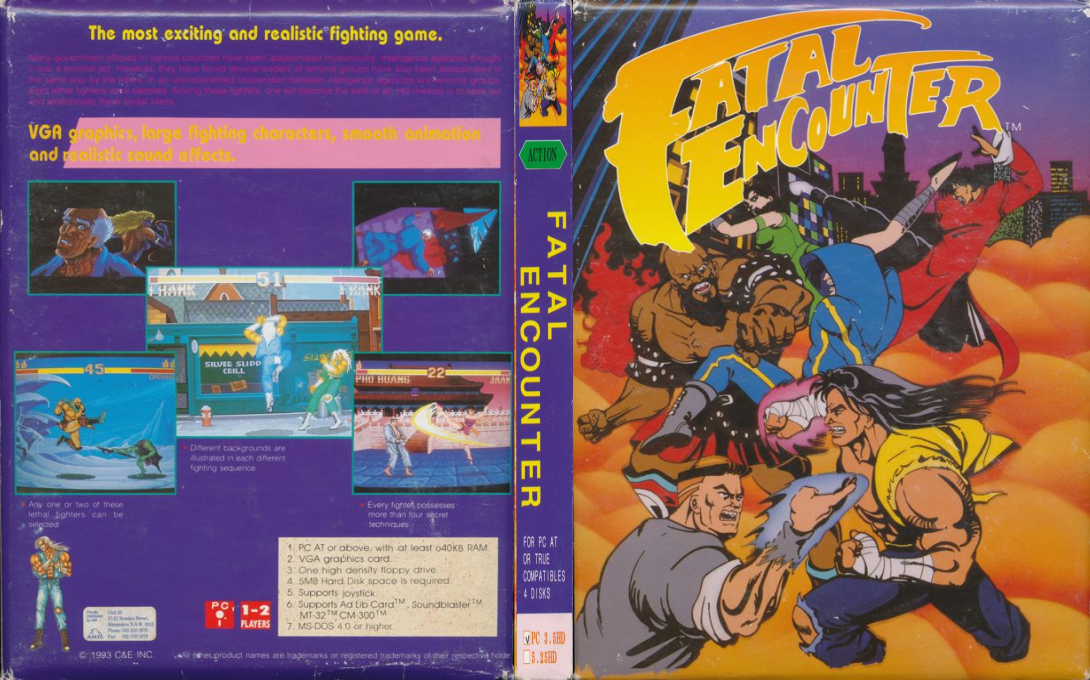 Fatal Encounter — box-texture (EU)