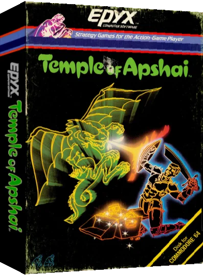 Temple of Apshai — box-3D (US)