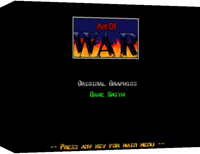 Act Of War — box-3D (WOR)
