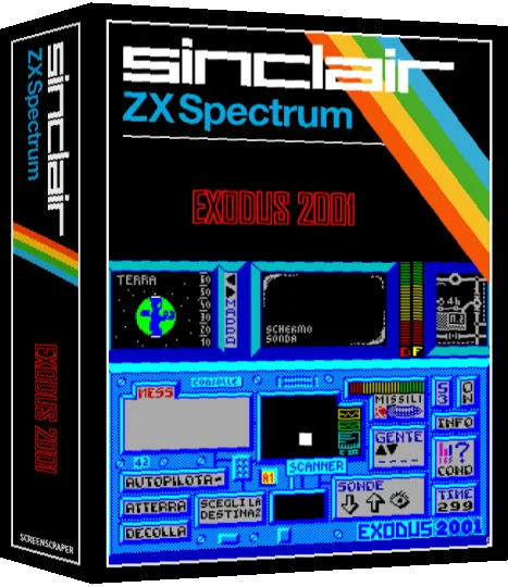 Exodus 2001 — box-3D (SS)