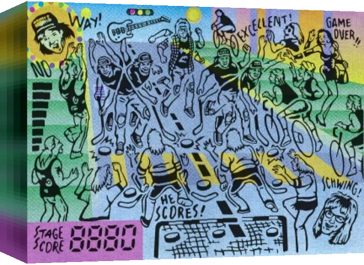 Wayne's World — box-3D (WOR)