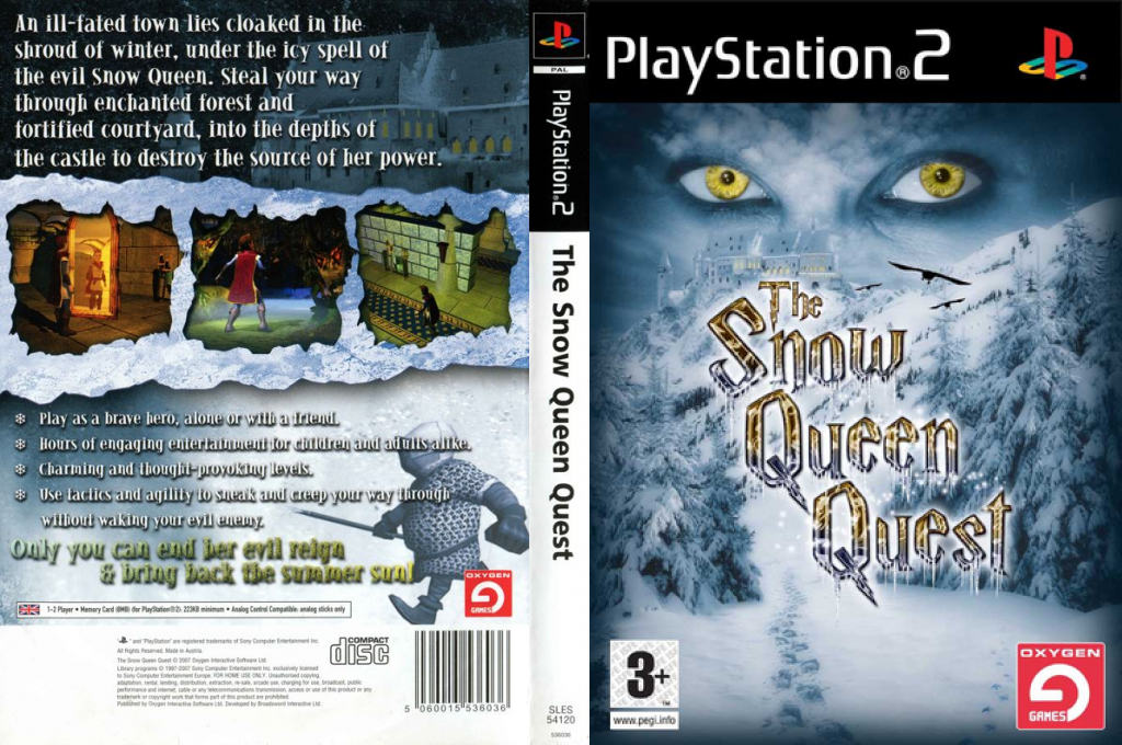 Snow Queen Quest, The — box-texture (EU)